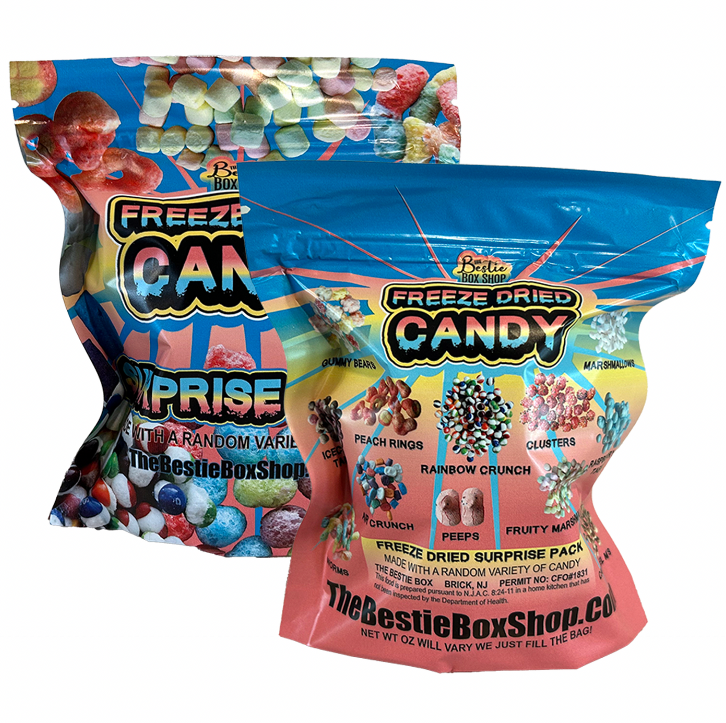 Freeze Dried SURPRISE BAG - Set of 3 bags fundraiser