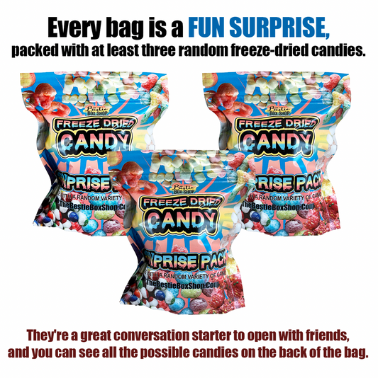 Freeze Dried SURPRISE BAG - Set of 3 bags